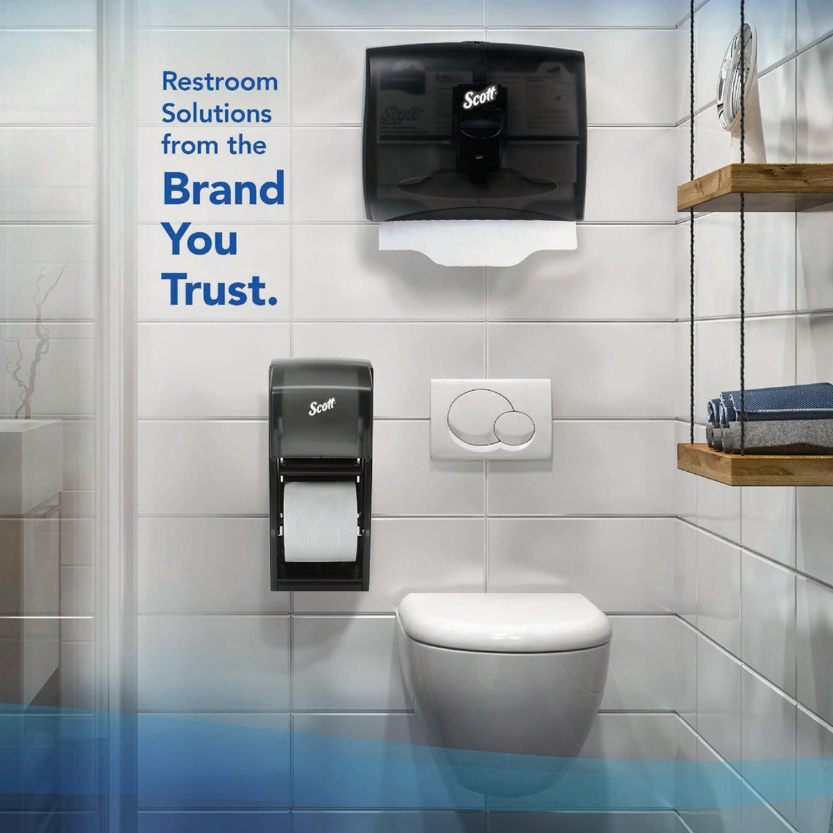 Scott Professional 1-Ply Standard Roll Toilet Paper (80 Rolls) Image 2