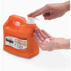 GOJO NATURAL ORANGE Pumice Hand Cleaner, 1/2 Gallon Quick Acting Lotion Hand Cleaner with Pumice Pump Bottle Image 2