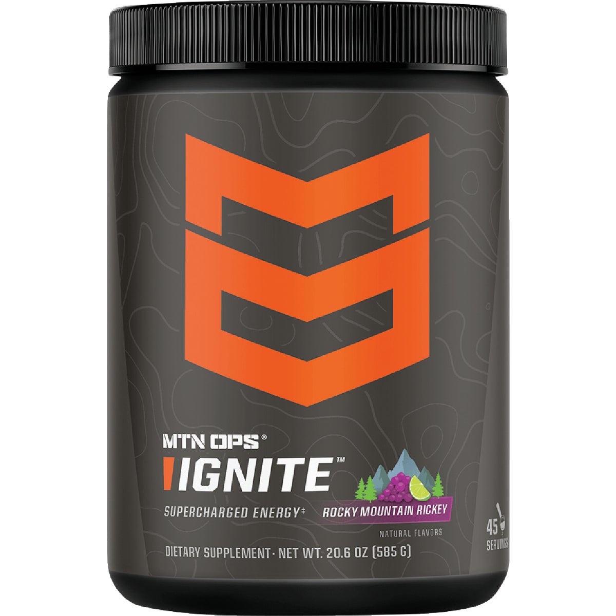 MTN OPS Ignite Rocky Mountain Ricky Scoop Energy Drink Mix Image 2