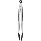OXO Good Grips 12 In. Stainless Steel LockingTongs with Nylon Heads Image 1