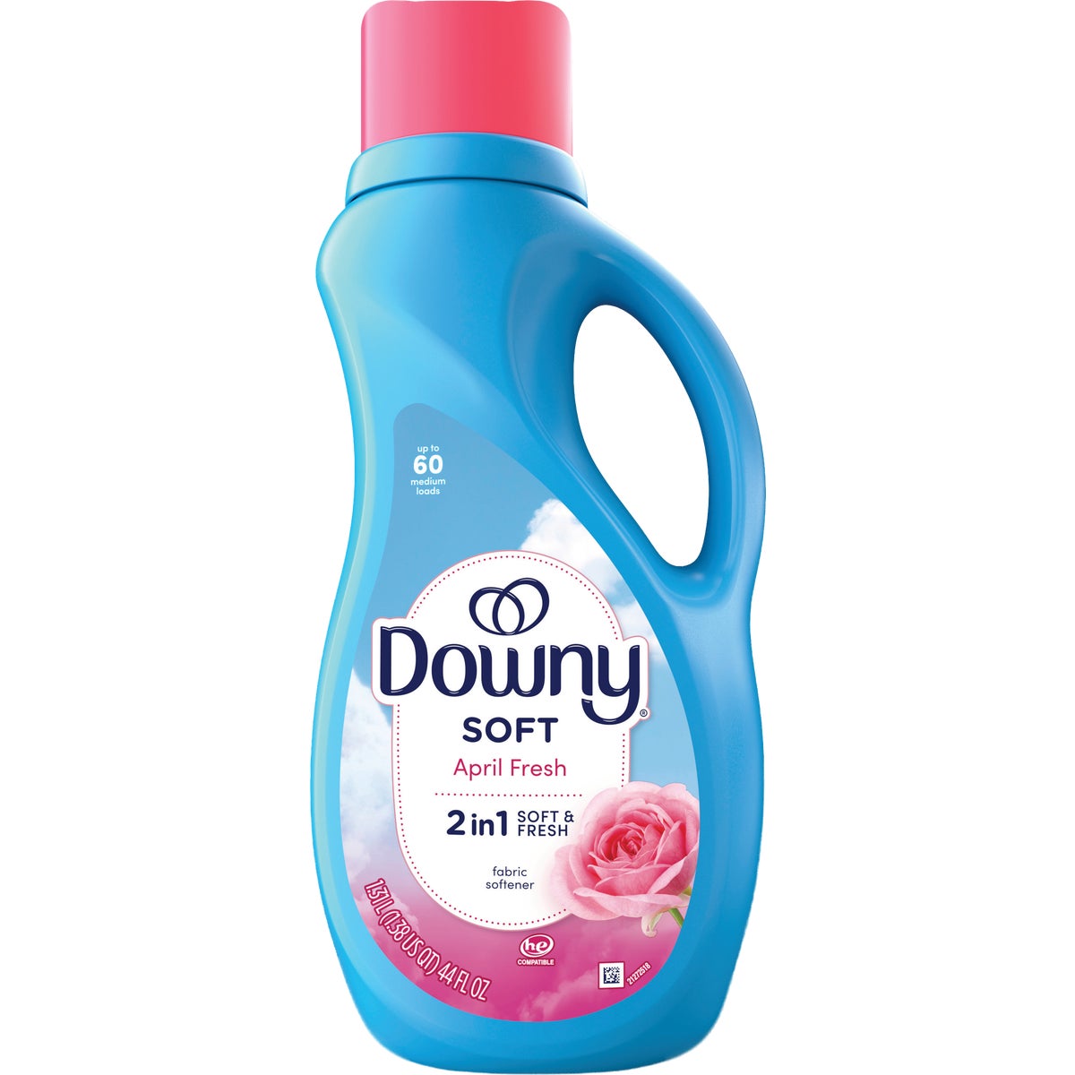 Downy Ultra 44 Oz. April Fresh Scent Liquid Fabric Conditioner & Softener, 60 Loads