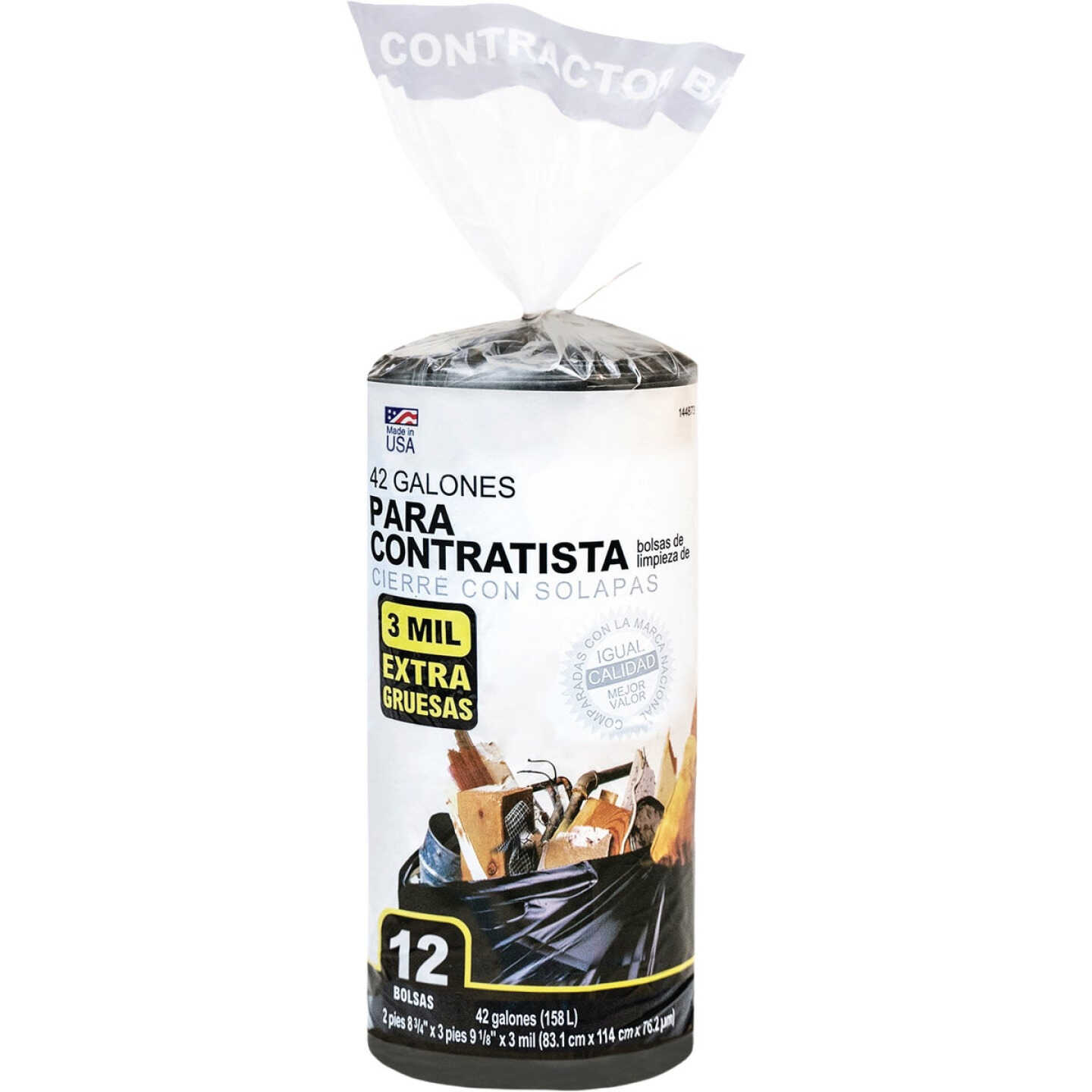True Value 42 Gal. Contractor Trash Bags (12-Count) Image 2