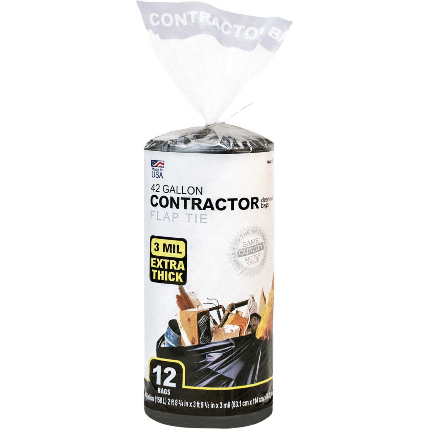 True Value 42 Gal. Contractor Trash Bags (12-Count) Image 1