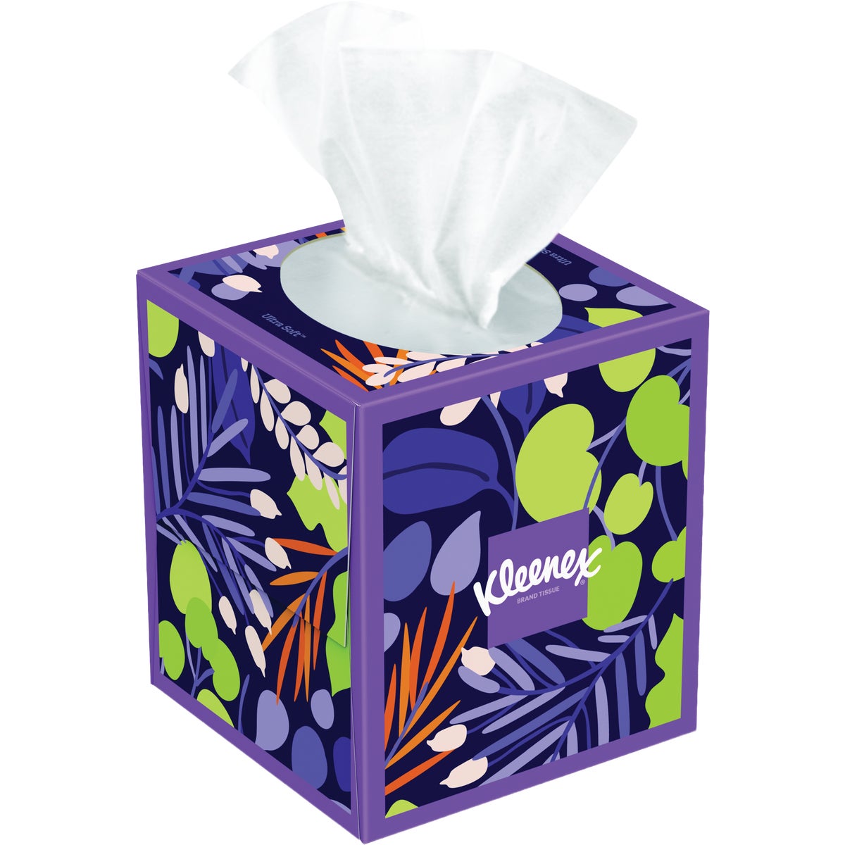 Kleenex Ultra Soft 60 Count 3-Ply White Facial Tissue