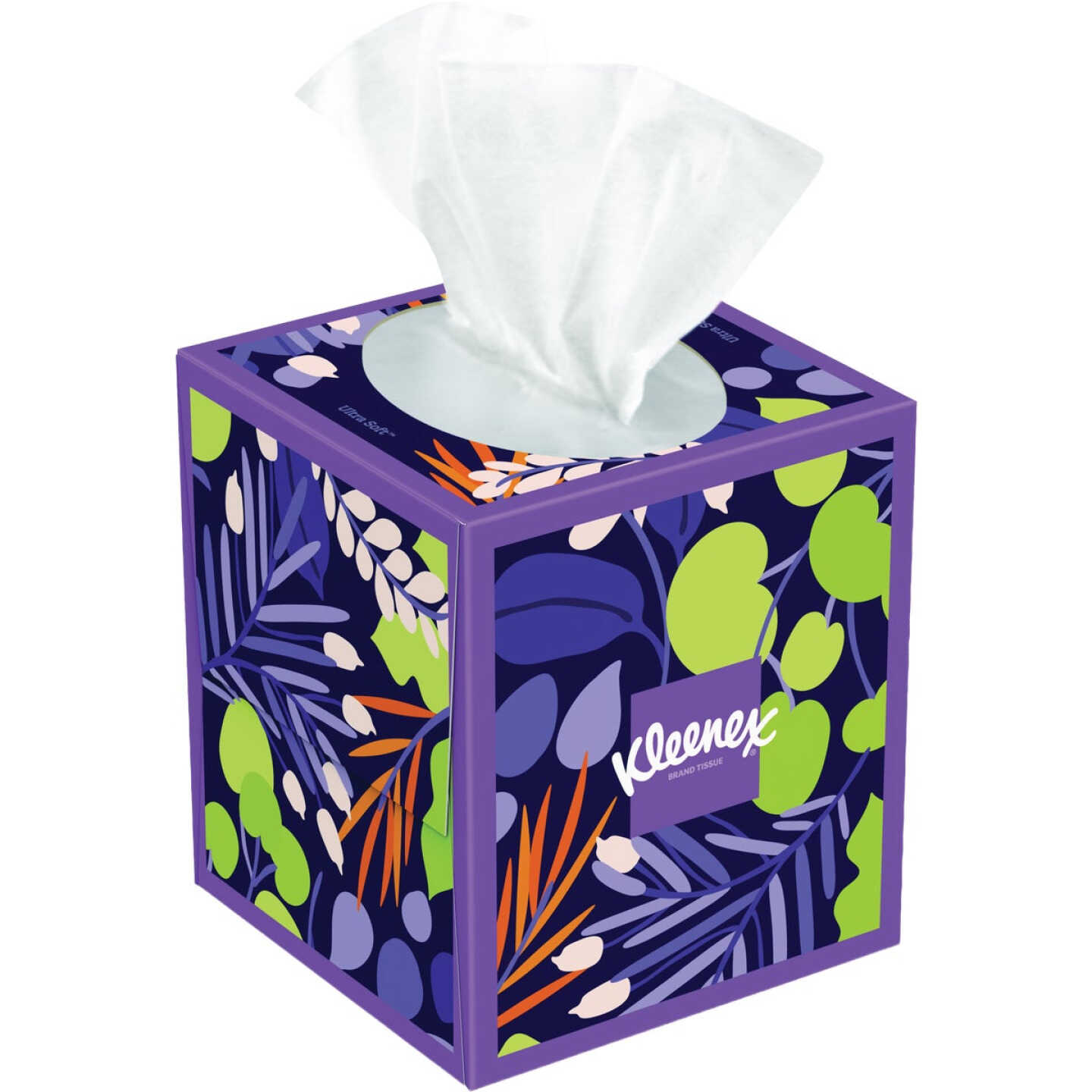 Kleenex Ultra Soft 60 Count 3-Ply White Facial Tissue Image 1