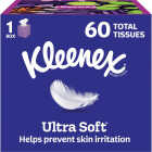 Kleenex Ultra Soft 60 Count 3-Ply White Facial Tissue Image 2