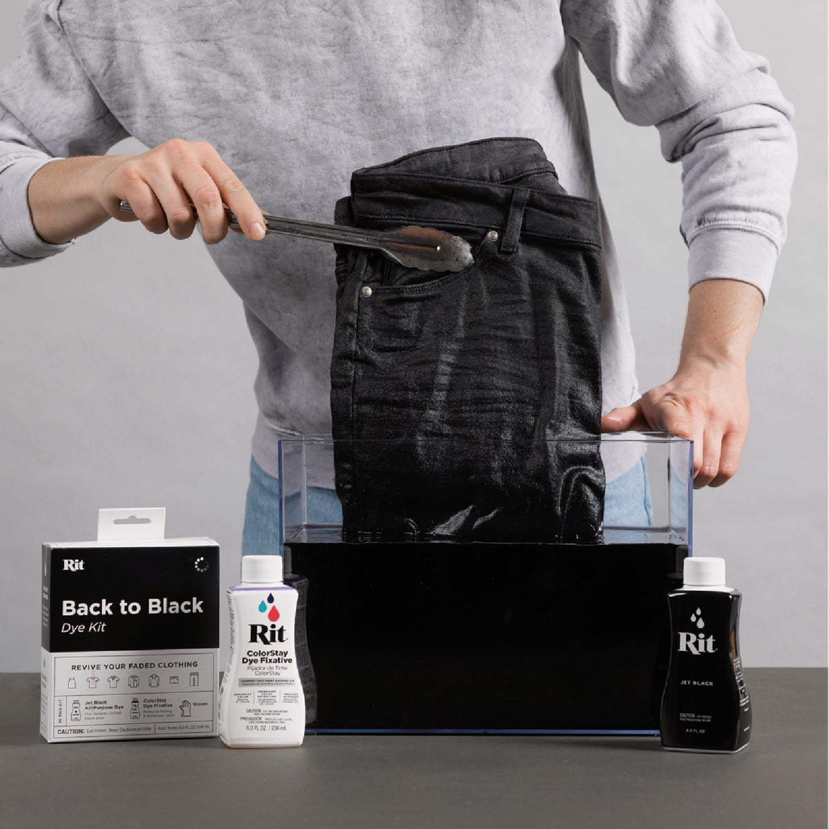 Rit Back to Black Dye Kit Image 5