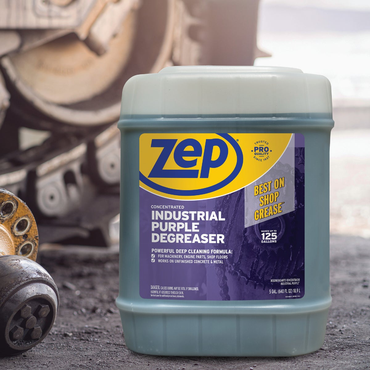 Zep 5 Gal. Industrial Purple Cleaner & Degreaser Concentrate Image 6