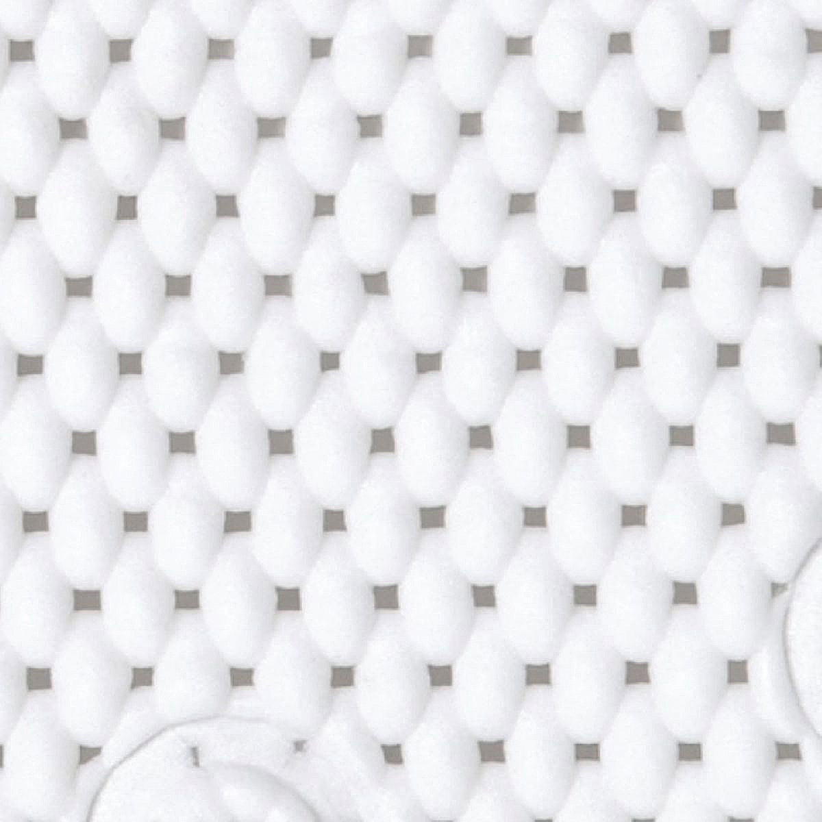 ConTact 21 In. x 21 In. White Rubber Shower Mat Image 2