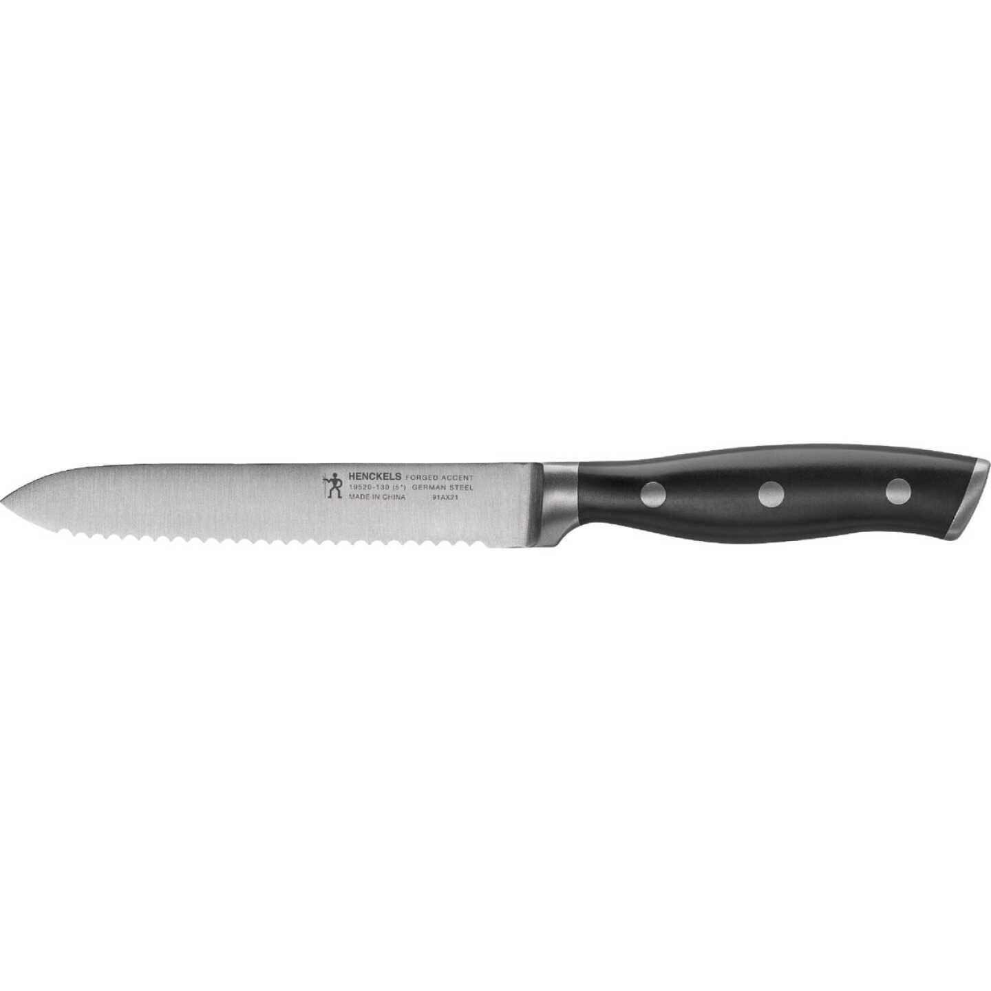 J. A. Henckels International Forged Accent 5 In. Serrated Utility Knife Image 1