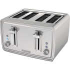 Black & Decker 4-Slice Stainless Steel Toaster Image 1