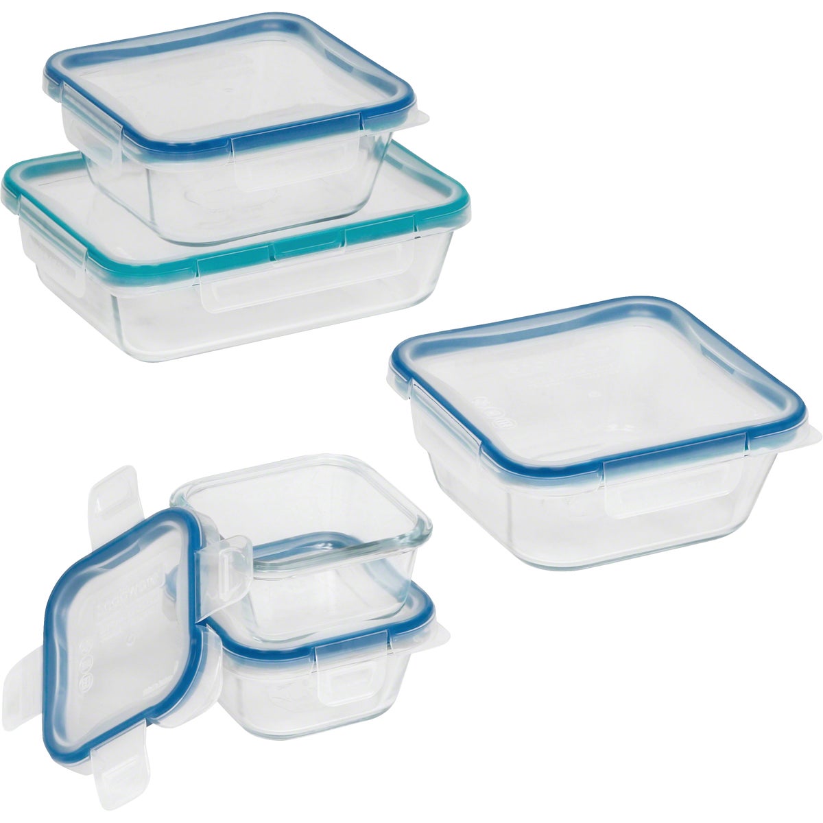 Snapware Total Solution Glass Storage Container Set (10-Piece) Image 1