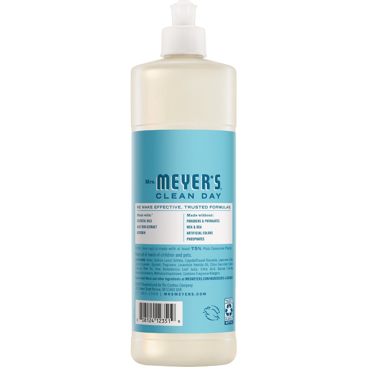 Mrs. Meyer's Clean Day 12-1/2 Oz. Dew Drop Liquid Dish Soap Image 2