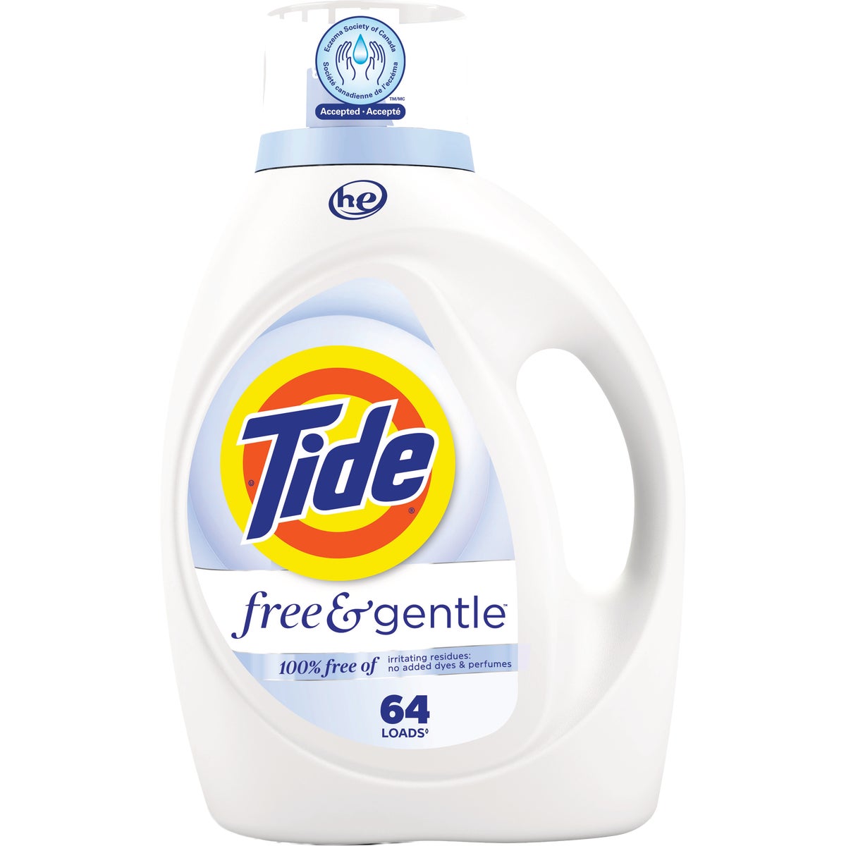 Tide 84 Oz. Free & Gentle HE Liquid Laundry Detergent