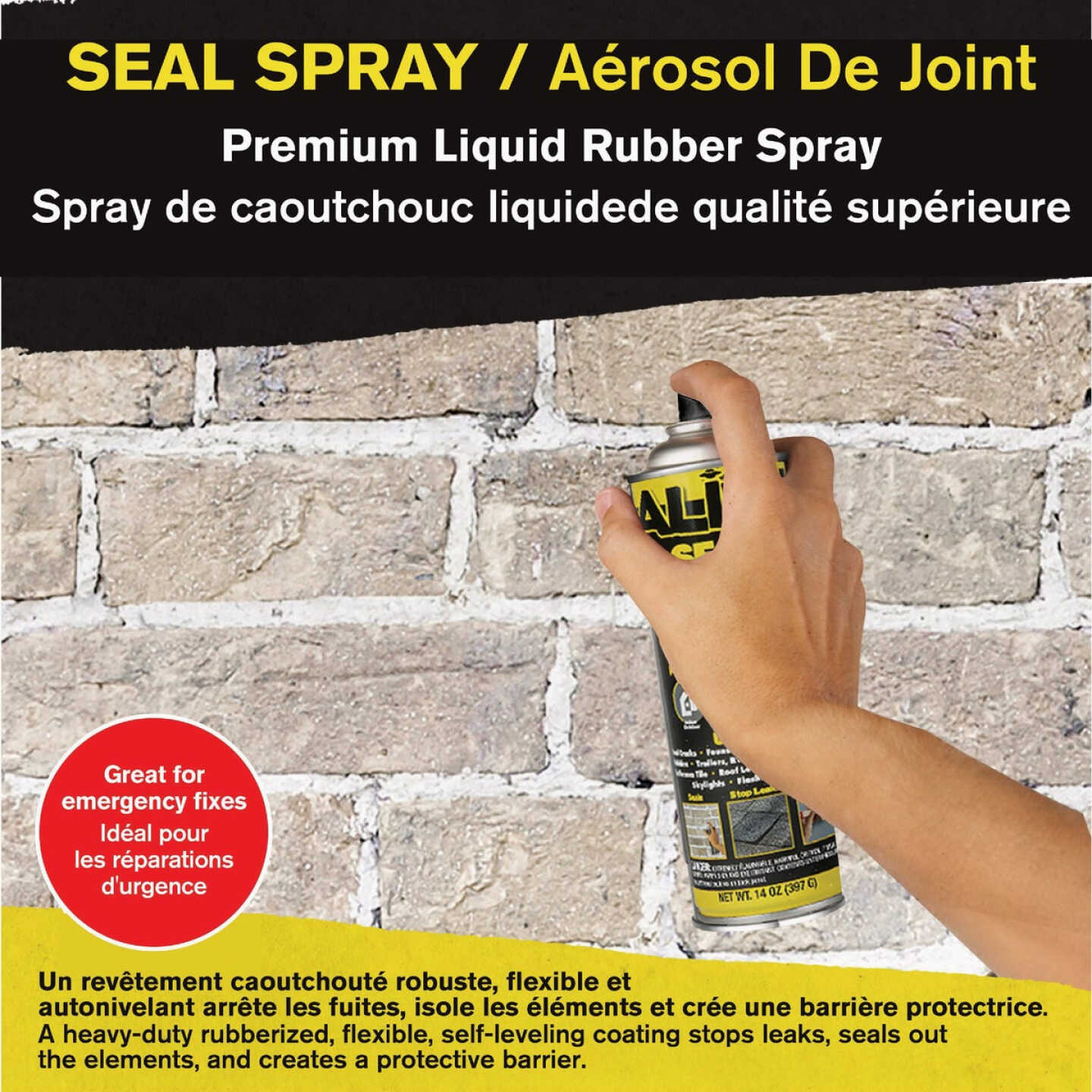 Alien 14 Oz. Seal Spray, Black Image 3