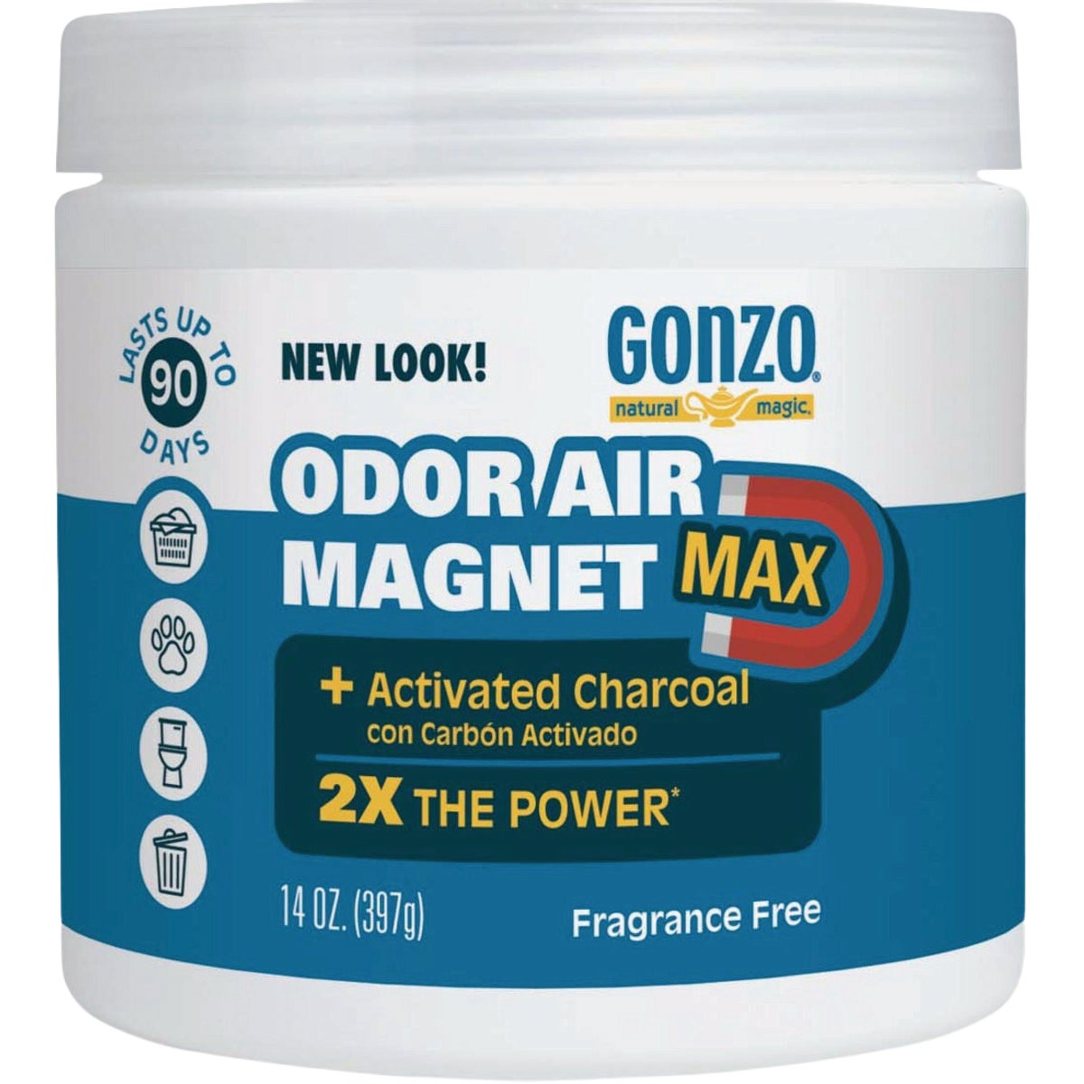 Gonzo Natural Magic 14 Oz. Solid Gel Air Deodorizer