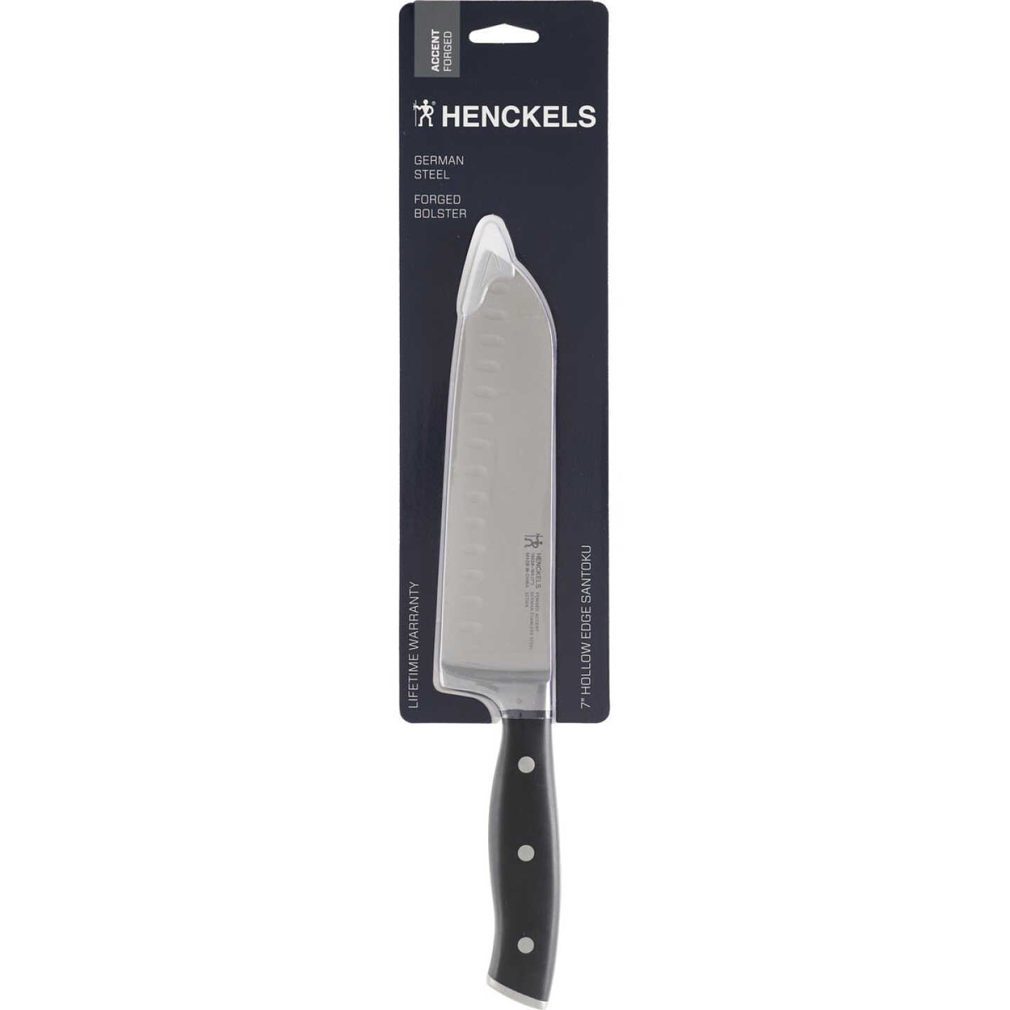 J. A. Henckels International Forged Accent 7 In. Hollow Edge Santoku Knife Image 2