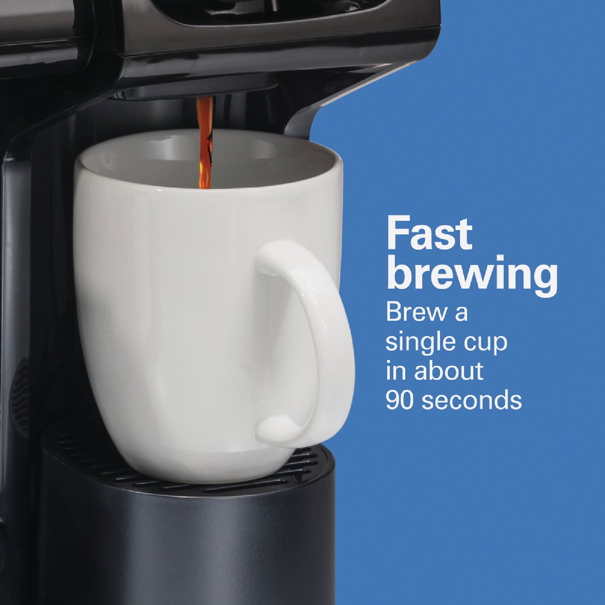 Hamilton Beach FlexBrew Trio 12 Cup Black Coffee Maker Image 5