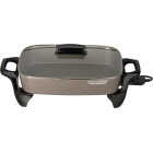 Presto 16 In. Ceramic Electric Skillet with Glass Cover Image 1