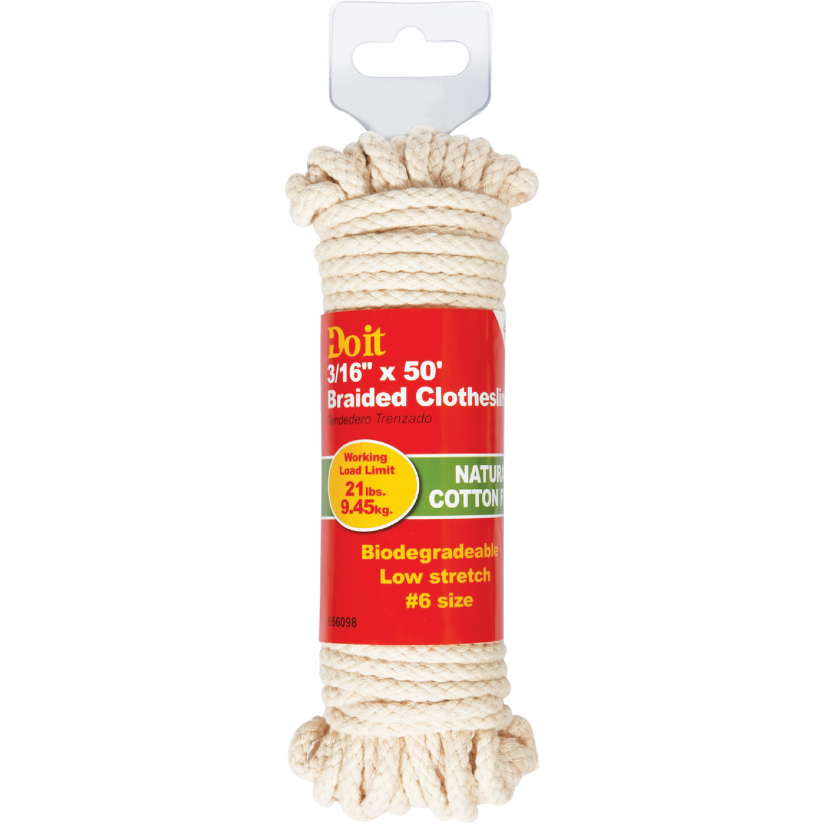 Do it Best 50 Ft. #6 Braided Clothesline Image 2