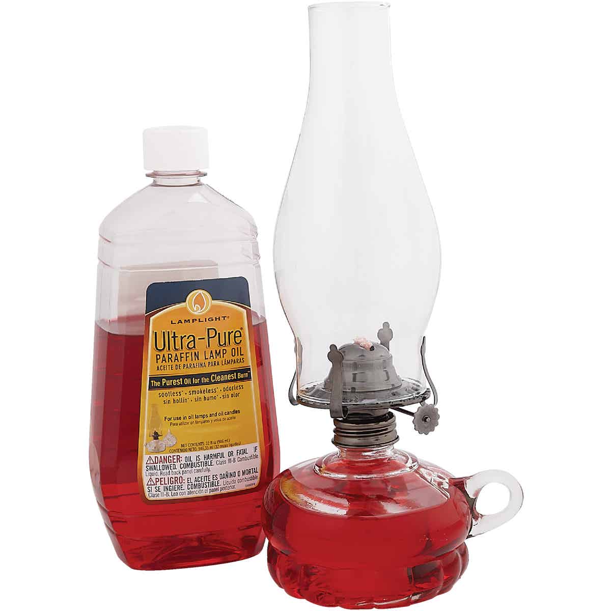 Lamplight Farms 11.5 In. H. Chamber Oil Lamp Image 4