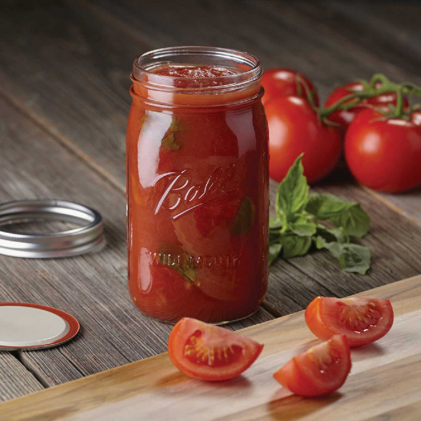 Ball 1 Quart Wide Mouth Mason Canning Jar (12-Count) Image 5