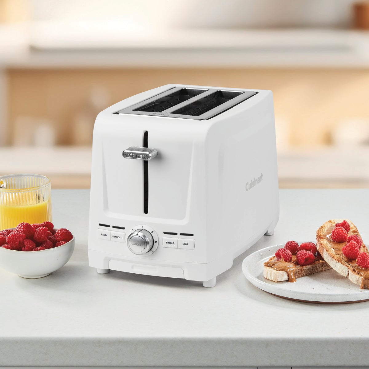 Cuisinart 2-Slice White Toaster Image 2