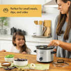 Crock-Pot 2 Qt. Classic Stainless Steel Slow Cooker Image 3