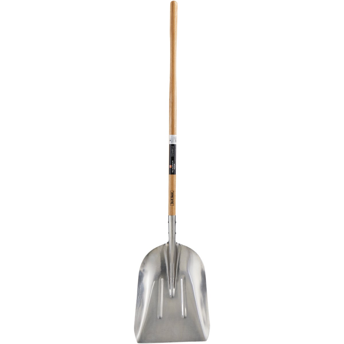 Do it Best 45 In. Wood Handle Aluminum Scoop Shovel Image 1