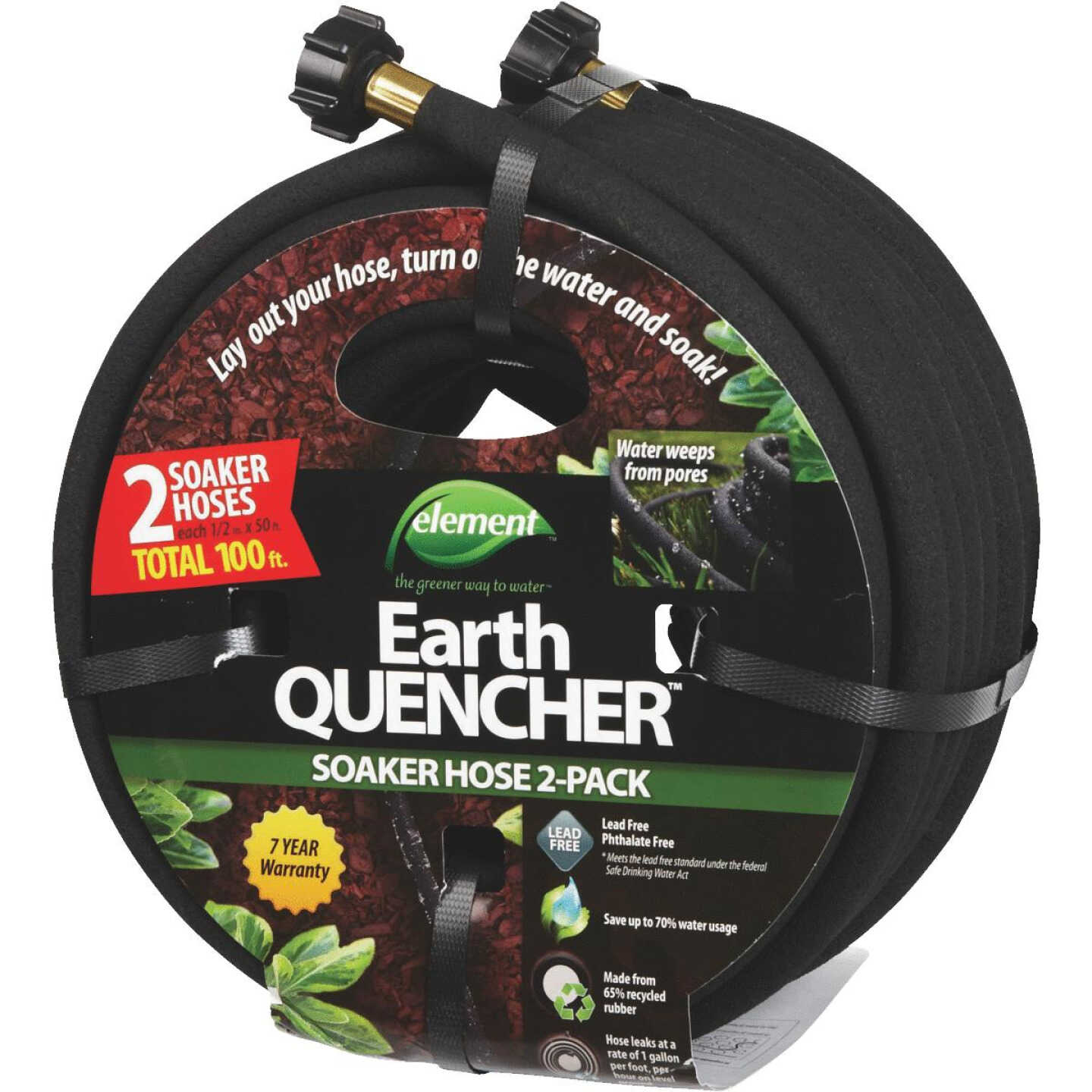 1/2"X50' 2PK SOAKER HOSE Image 3