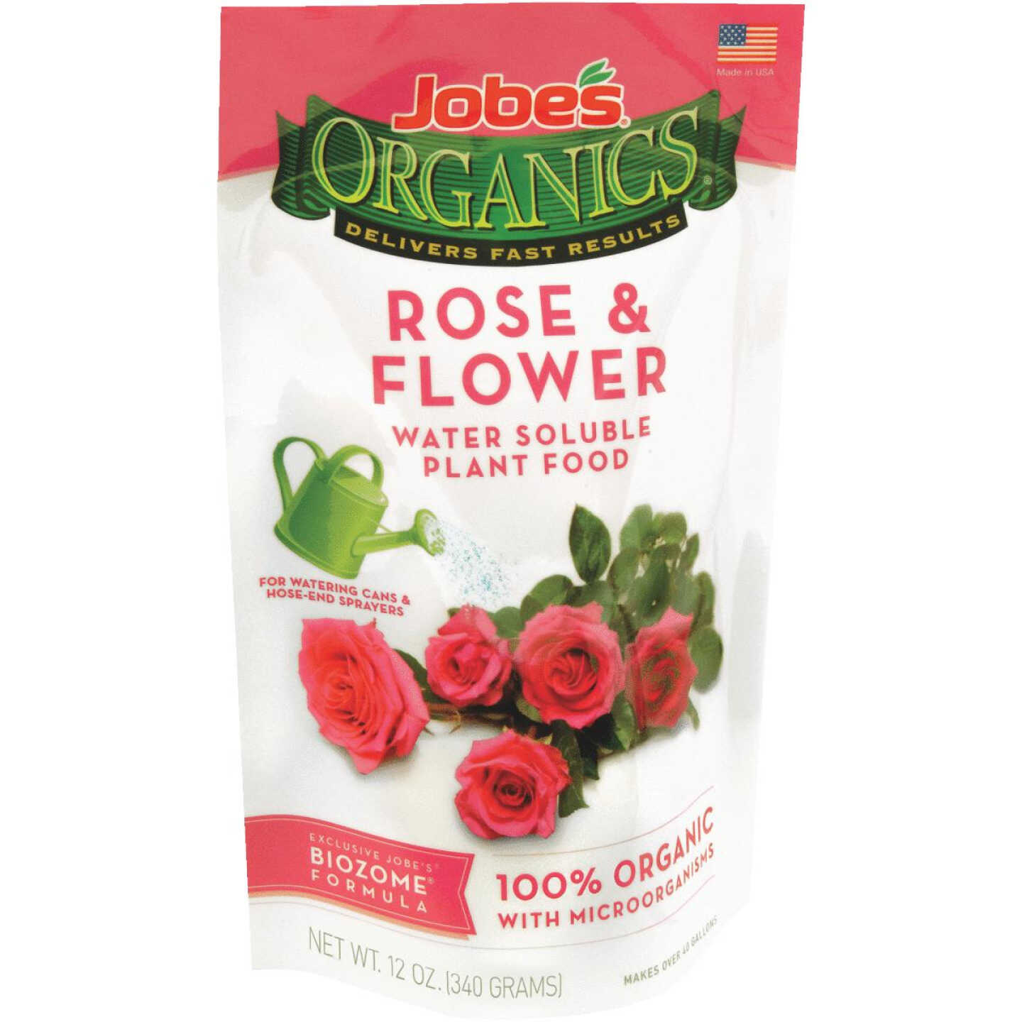 12OZ ORG ROSE &FLWR FERT Image 1