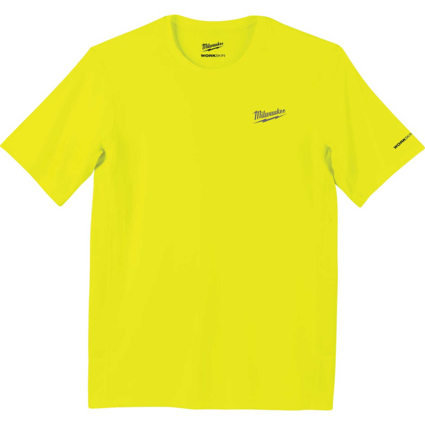Milwaukee Workskin Medium High Visibility Short Sleeve Men's Lightweight Performance Shirt Image 2