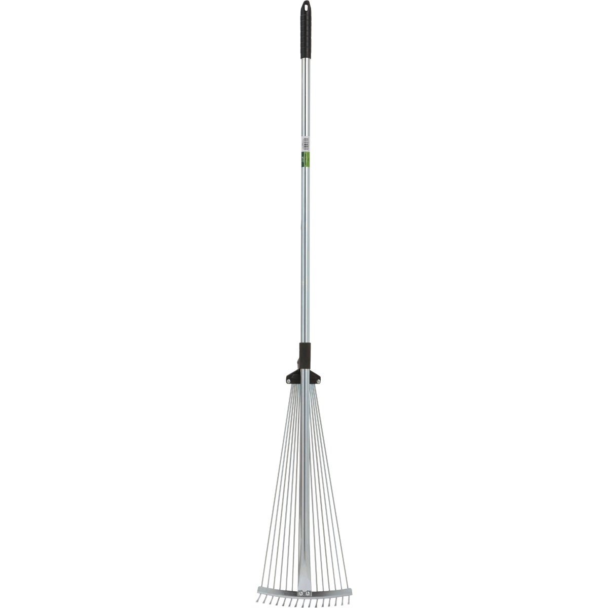 Best Garden 25 In. Adjustable Steel Leaf Rake with 48 In. Steel Handle (15-Tine) Image 2