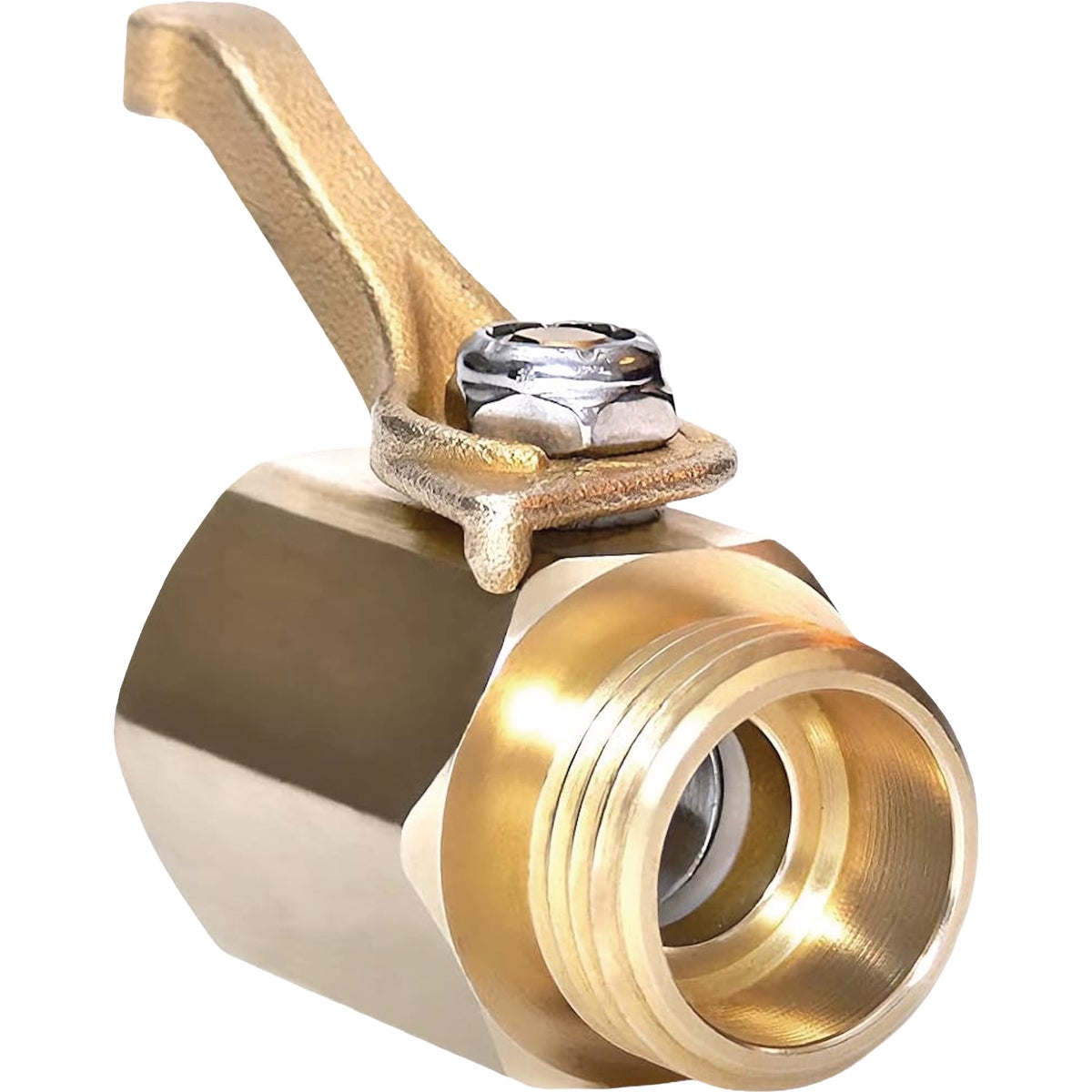 Underhill Brass Hose Shut-Off Control Valve