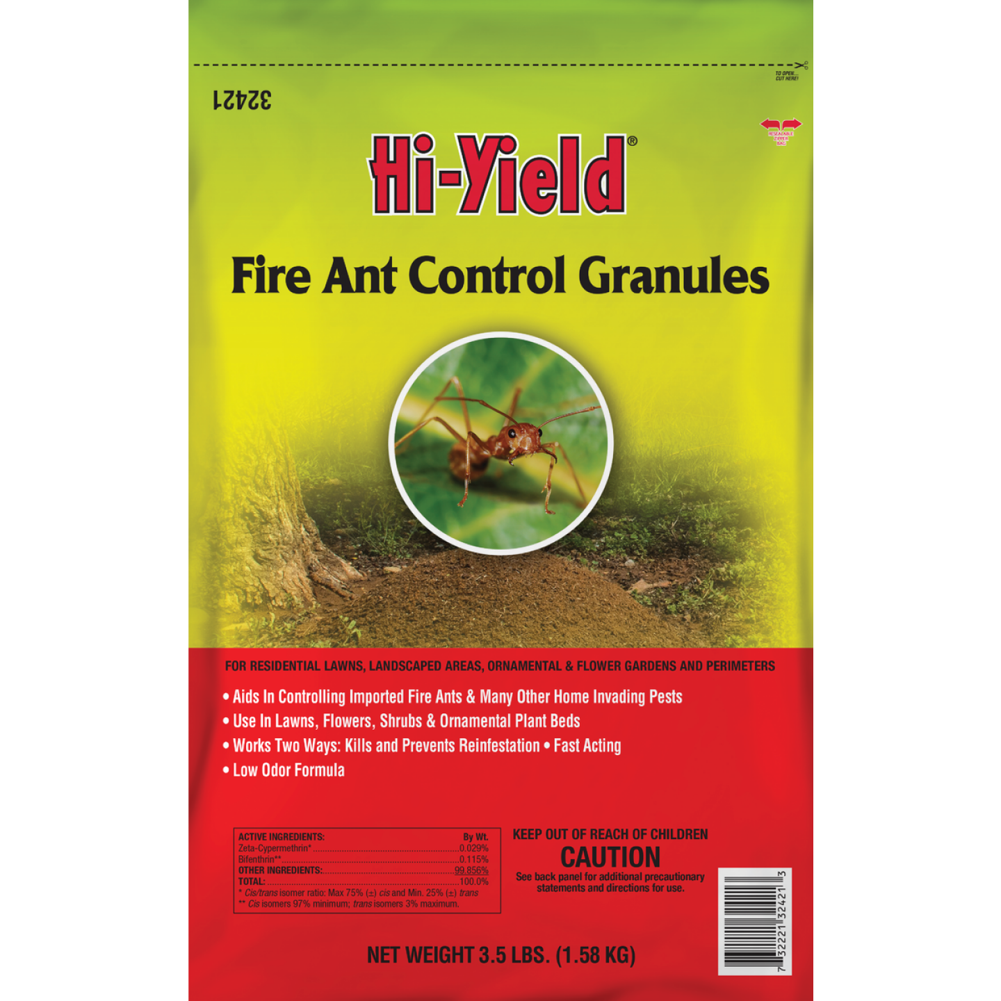 Hi-Yield 3.5 Lb. Ready To Use Granules Fire Ant Control Image 1