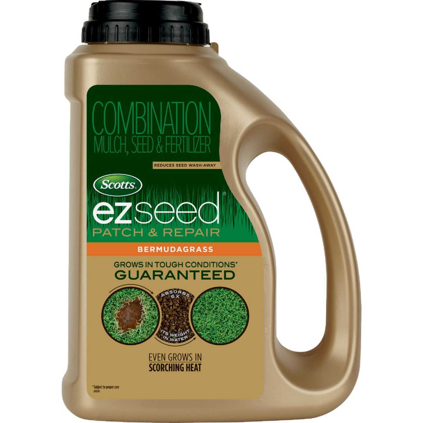 Scotts EZ Seed 3.75 Lb. 85 Sq. Ft. Patch & Repair for Bermudagrass Mulch, Seed and Fertilizer Combination Image 1
