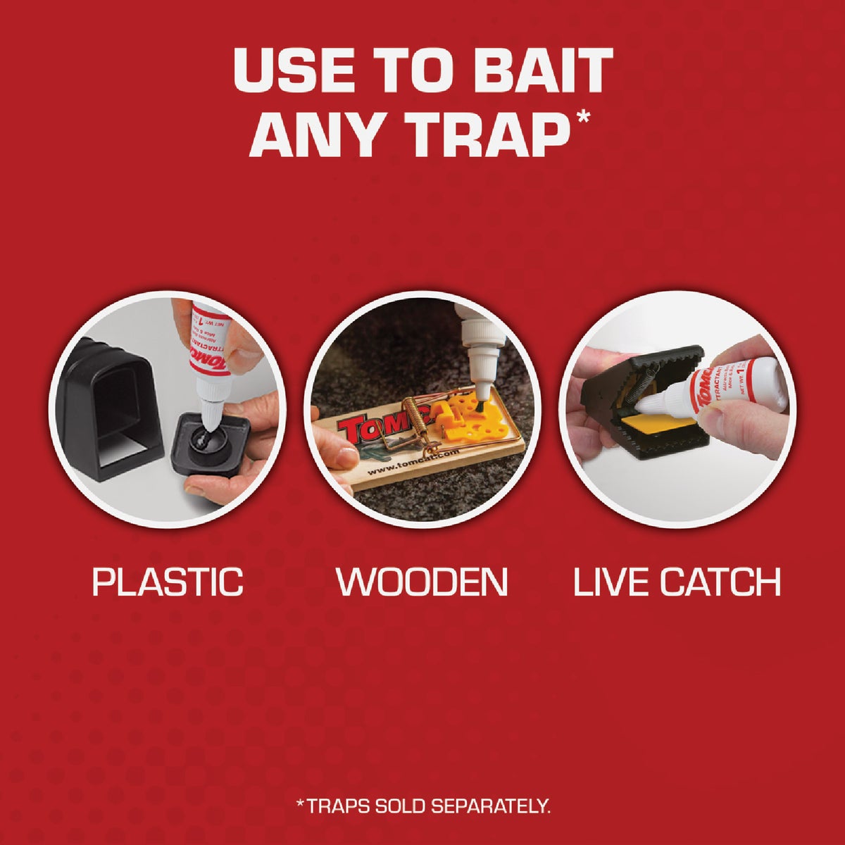 TOMCAT 1 Oz. Attractant Gel Rat & Mouse Trap Image 4