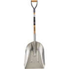 Do it Best 27 In. Wood D-Grip Handle #12 Aluminum Scoop Shovel Image 2