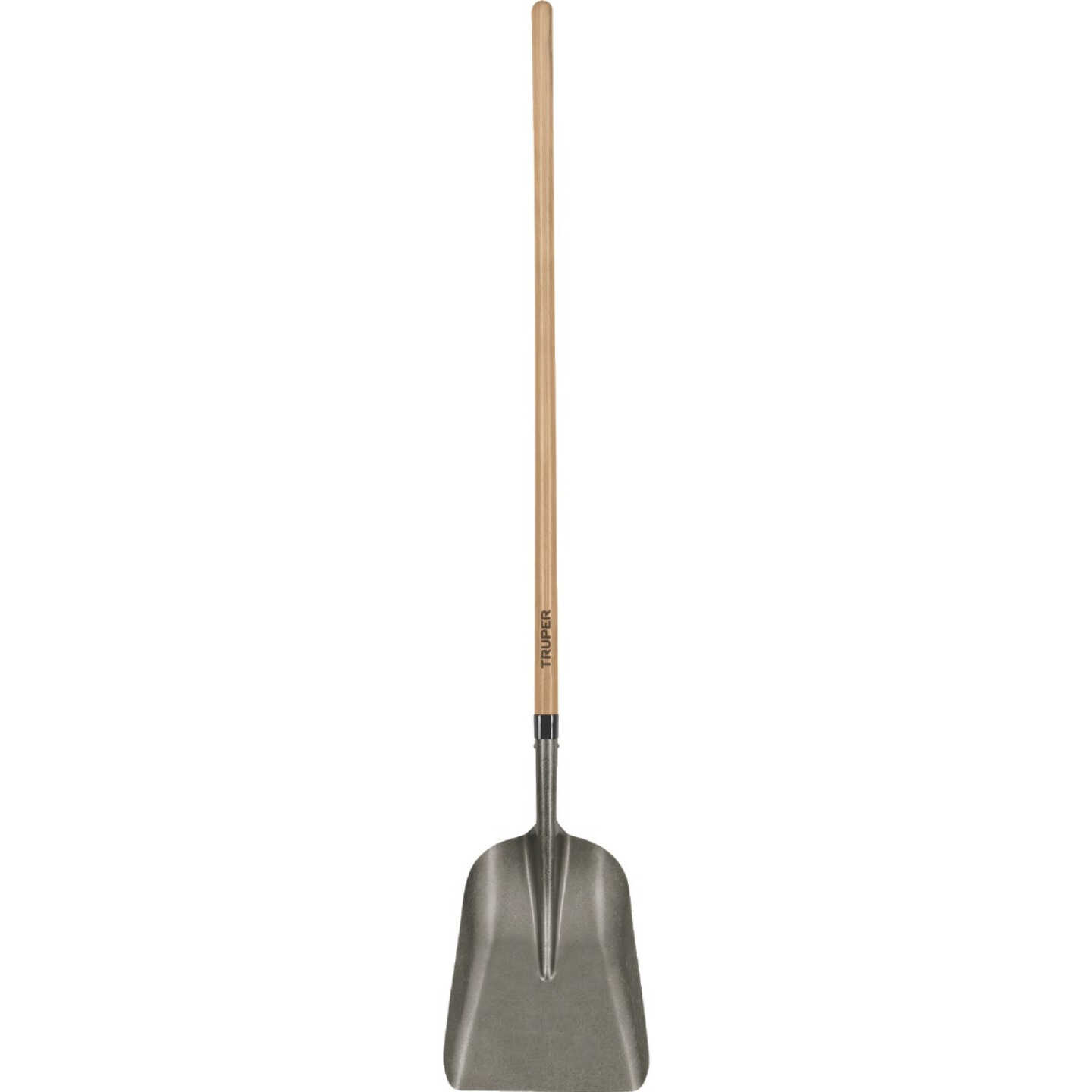 Truper Tru Pro 12 In. #2 Steel Blade Street Shovel with 50 In. Hardwood Handle Image 1