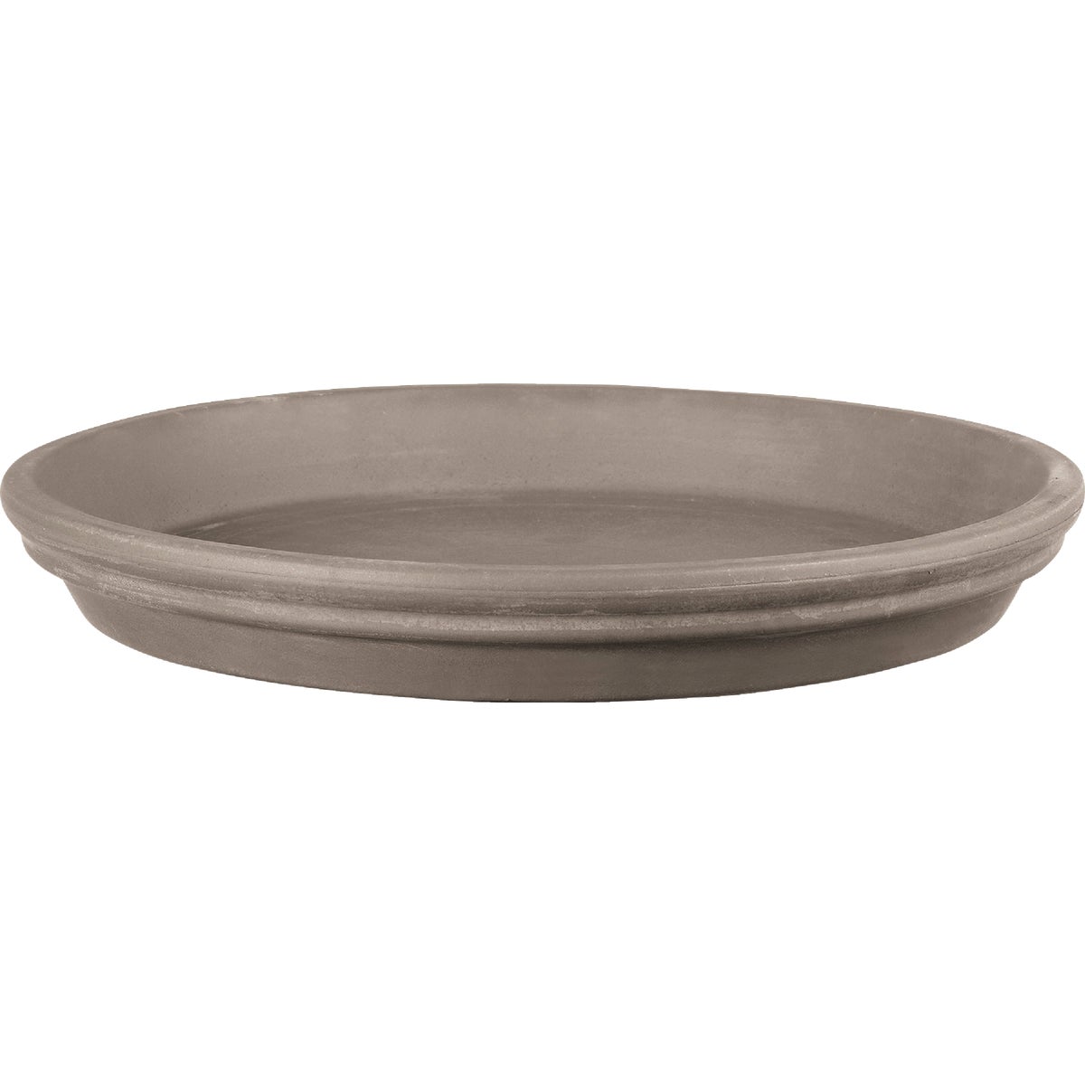 Deroma 8.3 In. Grafite Clay Standard Saucer Image 1