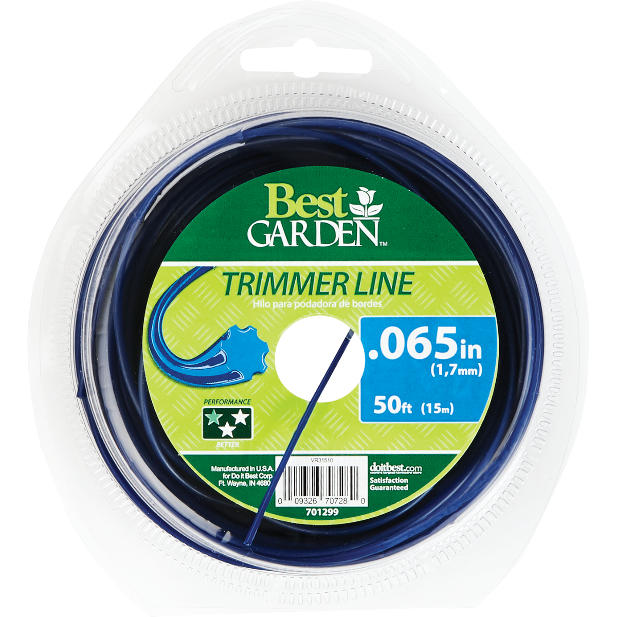 Best Garden 0.065 In. x 50 Ft. Universal Geared Trimmer Line