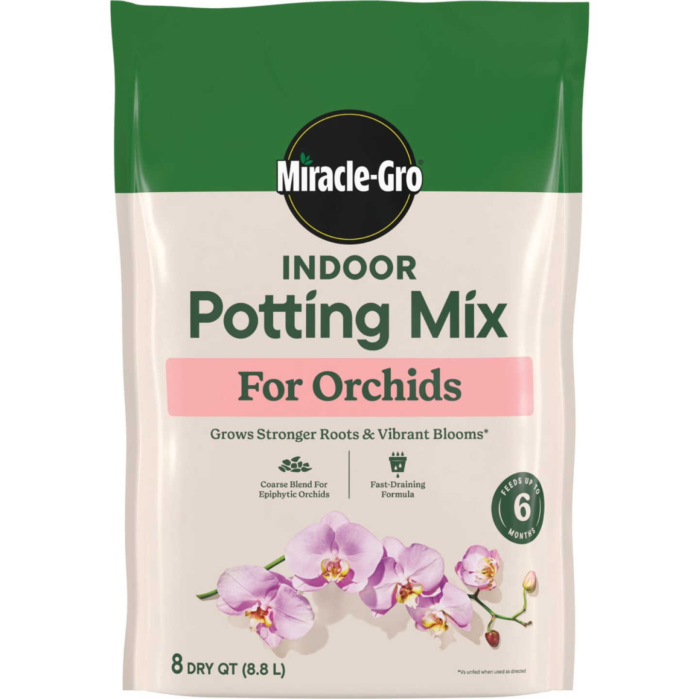 Miracle-Gro 8 Qt. Coarse Blend Orchid Potting Mix Image 1