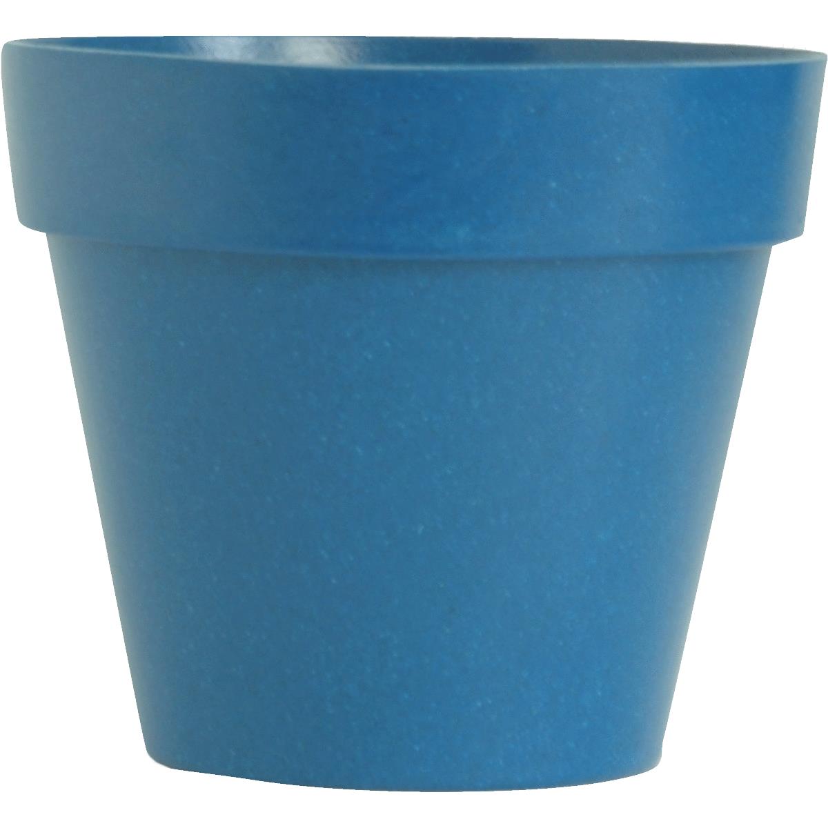 8" BLUE BIODEGRADE POT Image 1