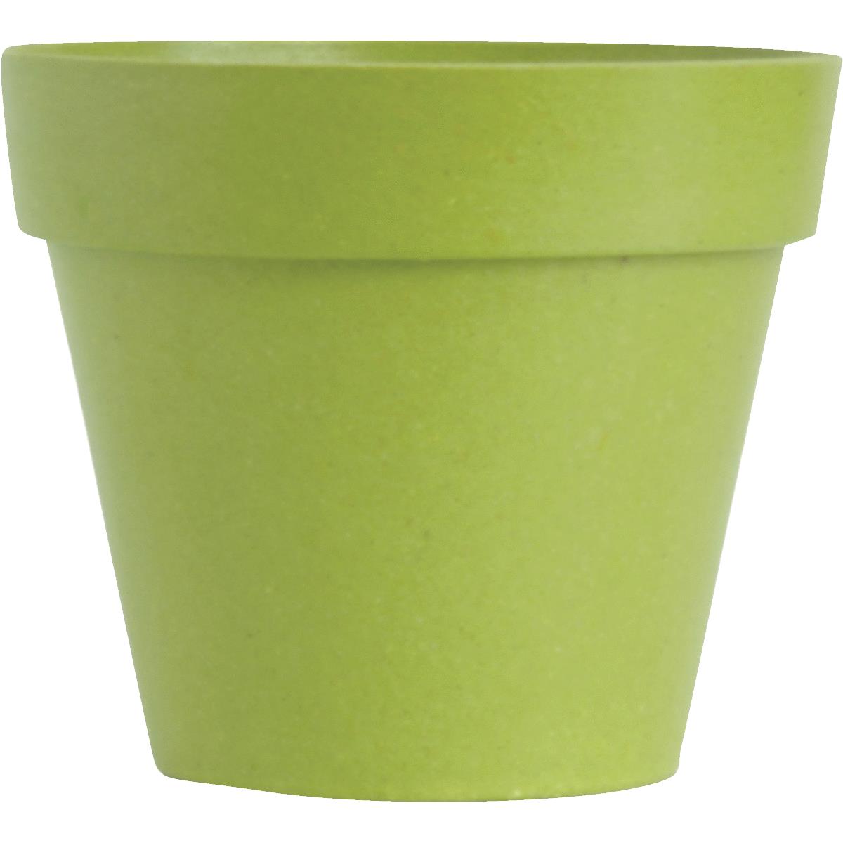 8" GREEN BIODEGRADE POT Image 1