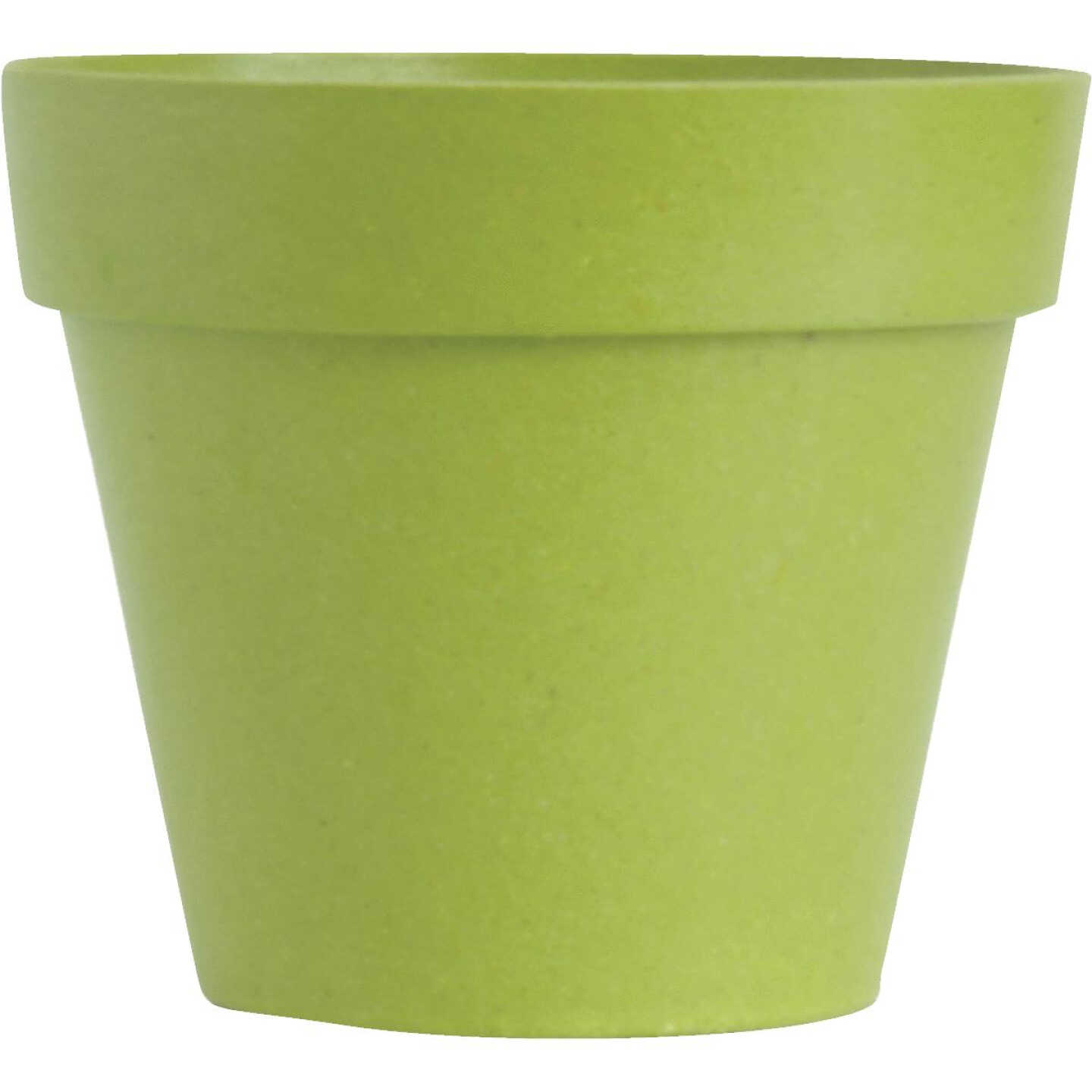 8" GREEN BIODEGRADE POT Image 1