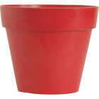 4" RED BIODEGRADABLE POT Image 1