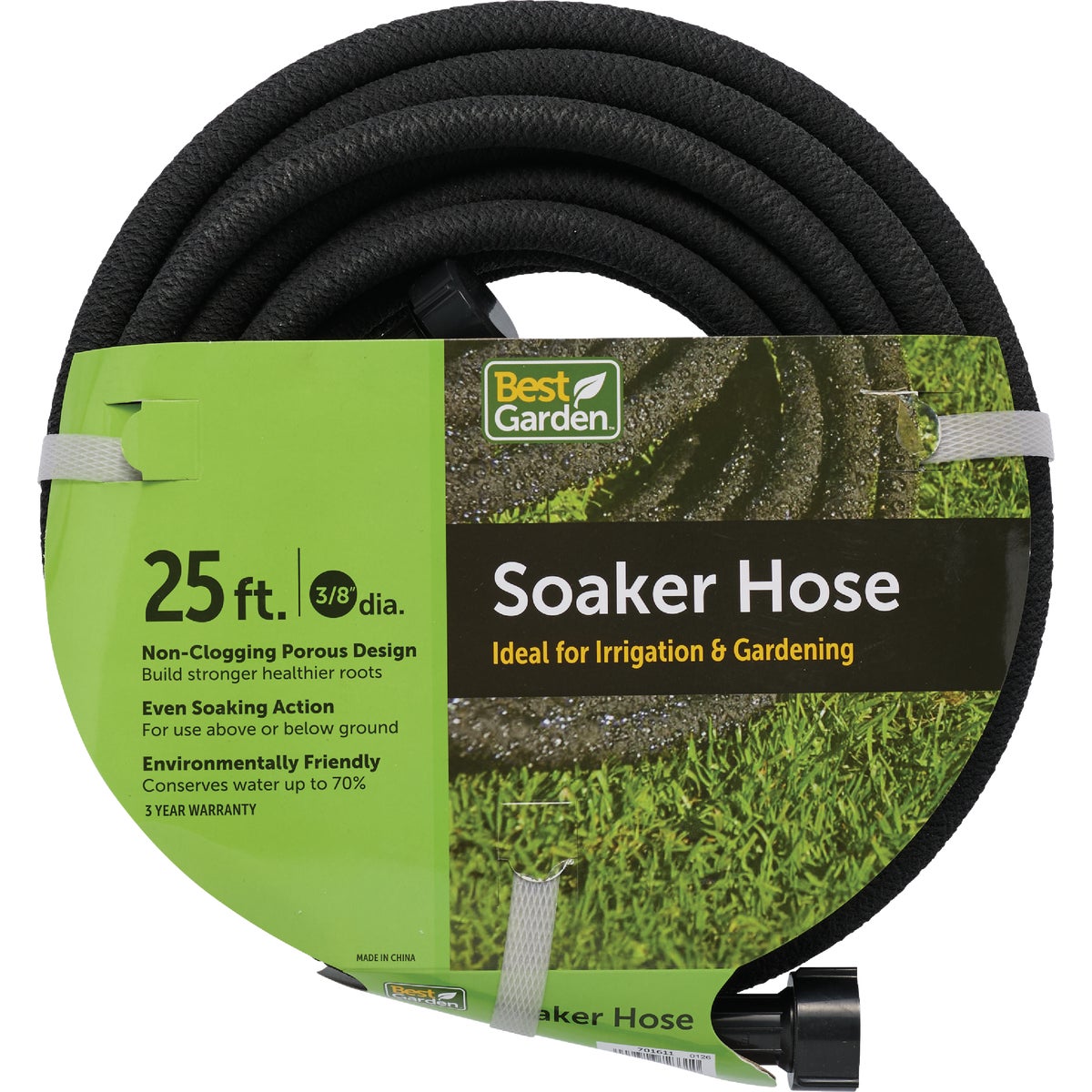 Best Garden 3/8 In. Dia. x 25 Ft. L. Soaker Hose
