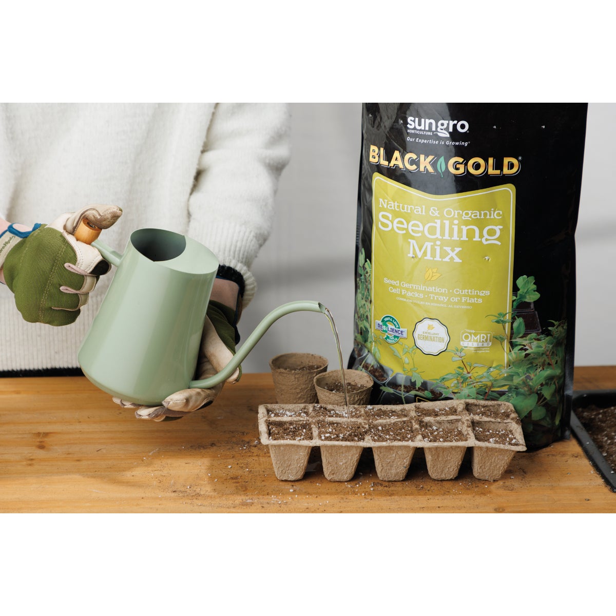 Black Gold 8 Qt. 6 Lb. All Purpose Container Potting Seed Starting Mix Image 3