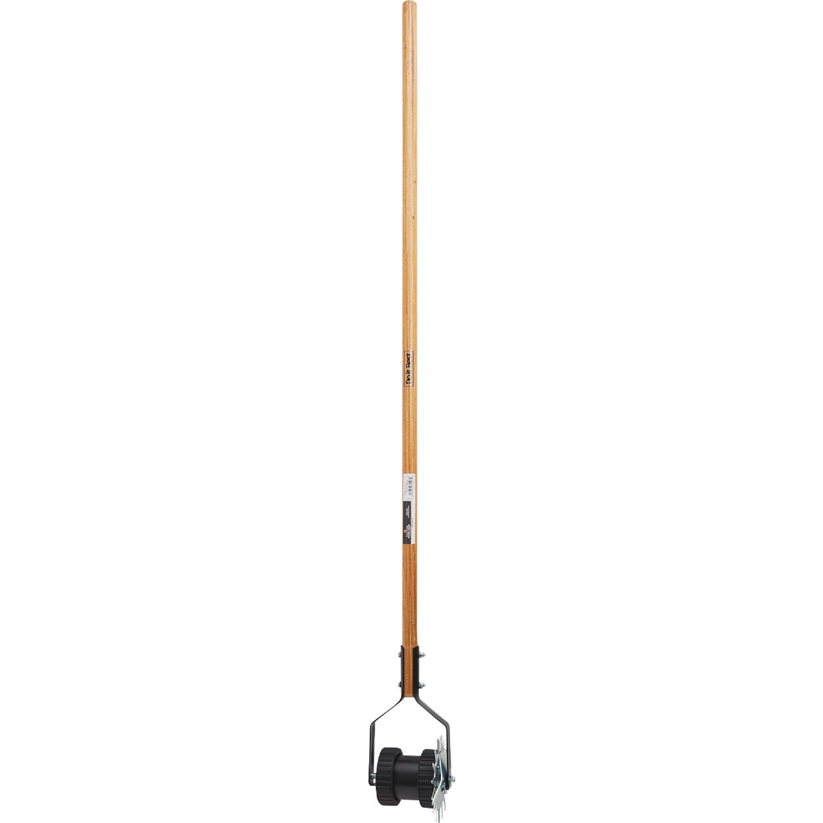 Do it Best 48 In. Wood Handle Dual-Wheel Rotary Edger Image 2