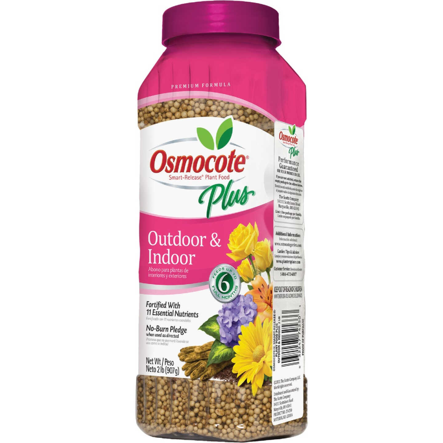 Osmocote Smart-Release Plus 2 Lb. Outdoor & Indoor Plant Food Image 1